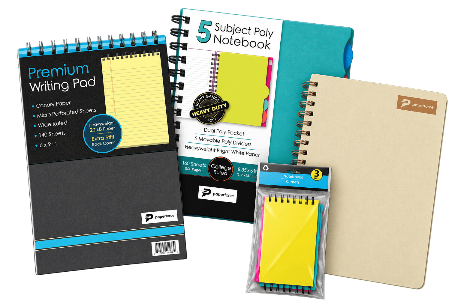 Double Wire Bound Notebooks